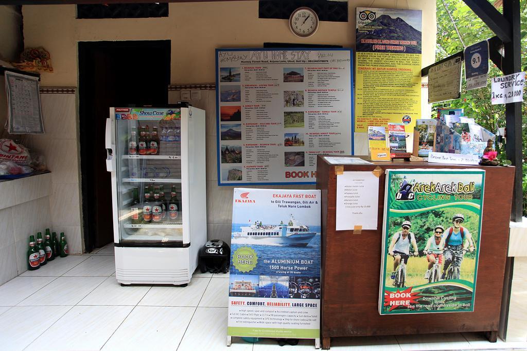 Ayu Homestay Ubud Exterior foto